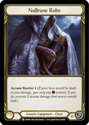 Nullrune Robe (Golden) - FAB069 (FAB069) - Flesh and Blood: Promo Cards