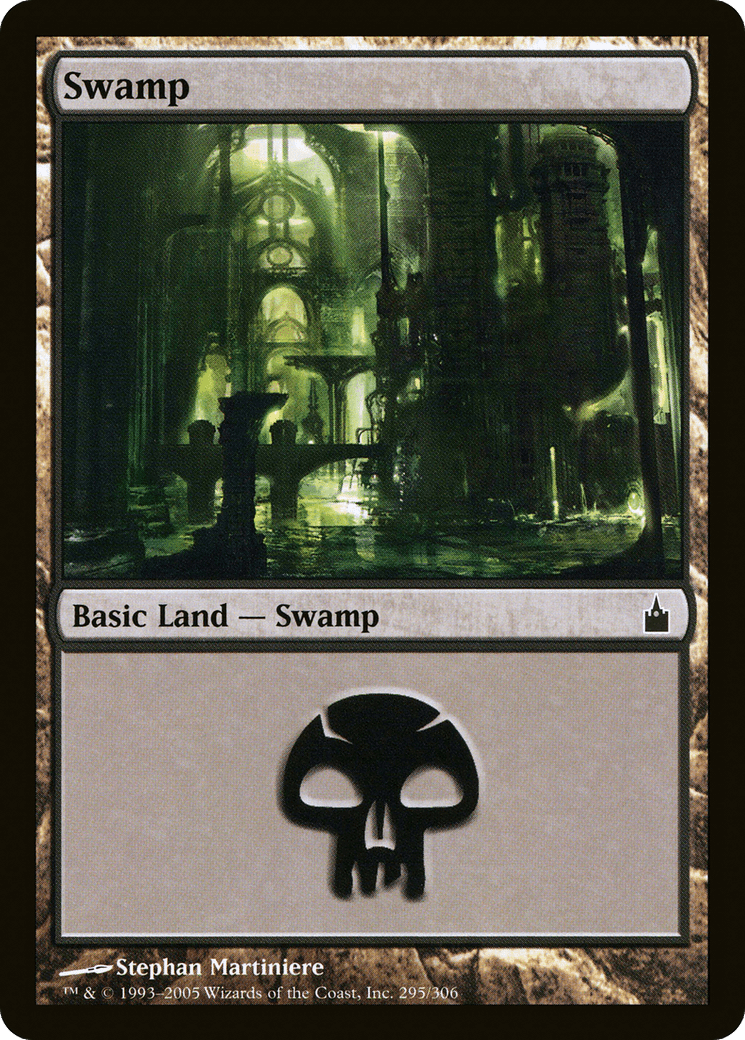 Swamp (295) [Ravnica: City of Guilds] Foil