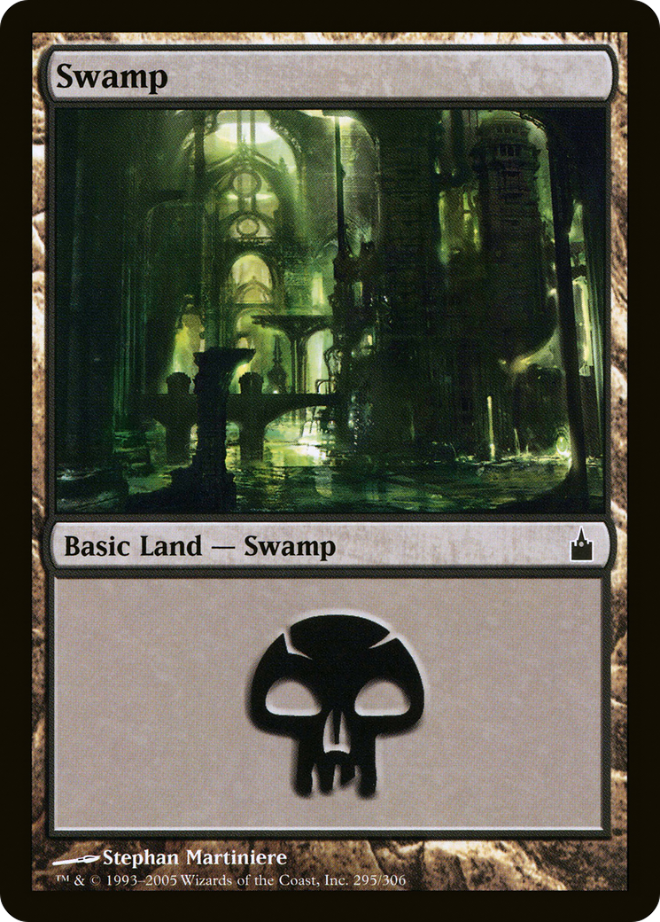 Swamp (295) [Ravnica: City of Guilds] Foil