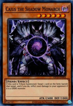 Caius the Shadow Monarch [OP19-EN004] Super Rare