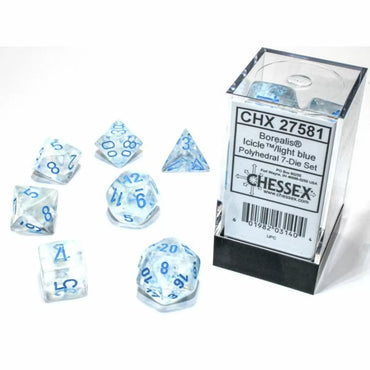 CHX 27581 Polyhedral Borealis Icicle/light blue Luminary 7-Die Set