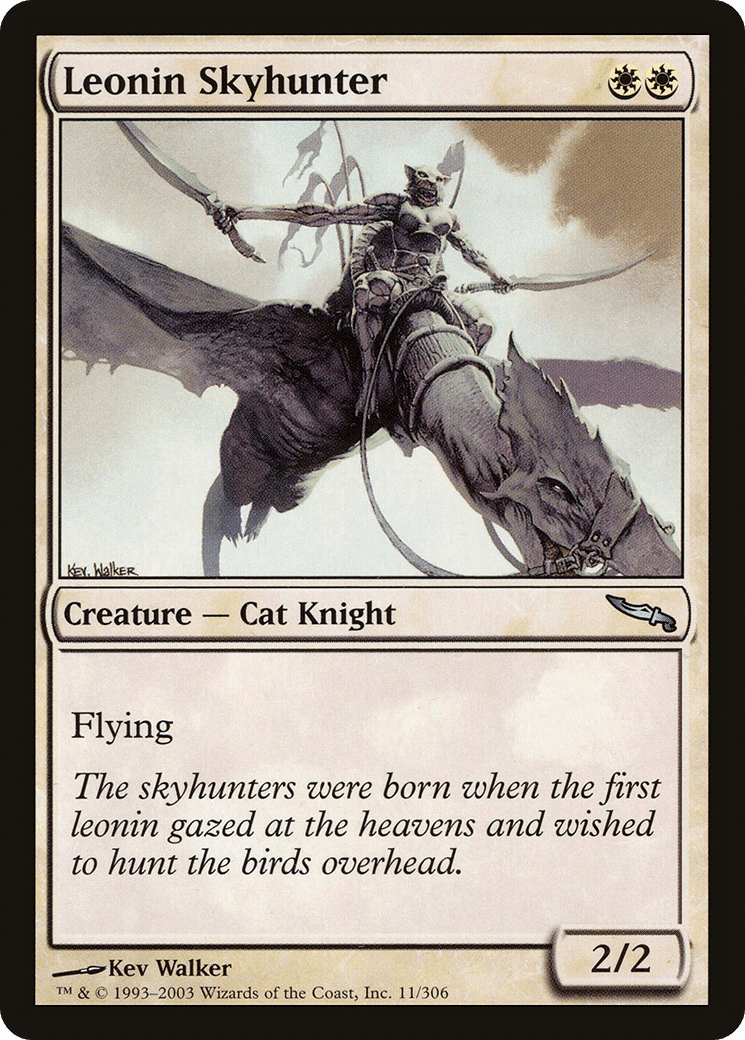 Leonin Skyhunter [Mirrodin] Foil