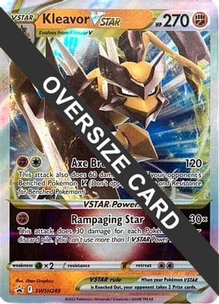 Kleavor VSTAR SWSH249- Jumbo Cards Holofoil