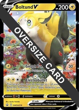 Boltund V SWSH219- Jumbo Cards Holofoil