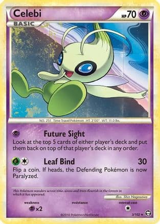 Celebi (Non-Holo Movie Exclusive) 3/102 - Triumphant