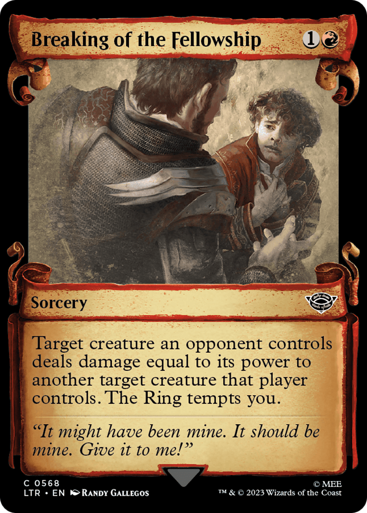 Breaking of the Fellowship [The Lord of the Rings: Tales of Middle-Earth Showcase Scrolls] Foil