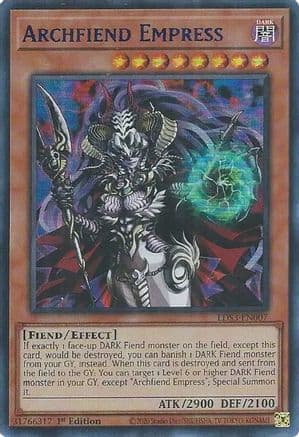 Archfiend Empress (Blue) [LDS3-EN007] Ultra Rare