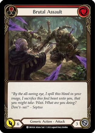 Brutal Assault (DRO024) - Blitz Deck: Uprising - Dromai