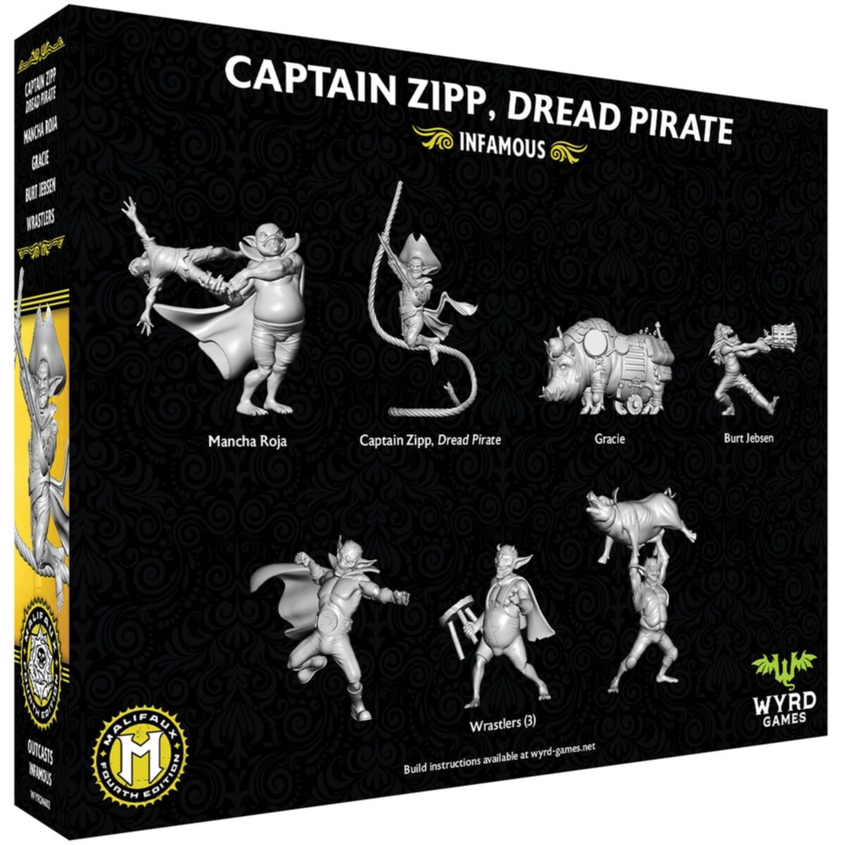 Malifaux: Fourth Edition | Outcasts | Captain Zipp, Dread Pirate