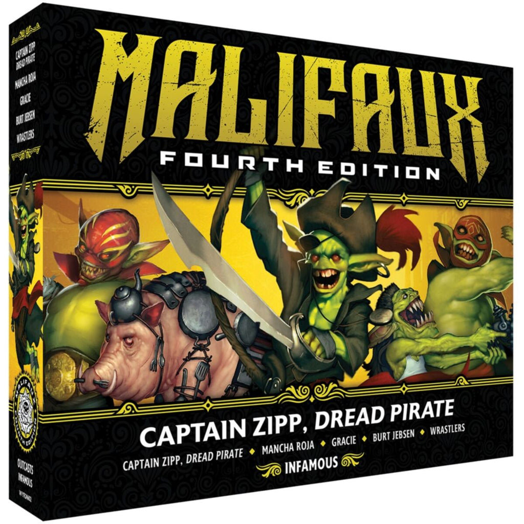 Malifaux: Fourth Edition | Outcasts | Captain Zipp, Dread Pirate