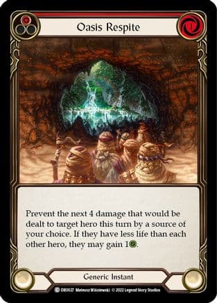 Oasis Respite (DRO027) - Blitz Deck: Uprising - Dromai