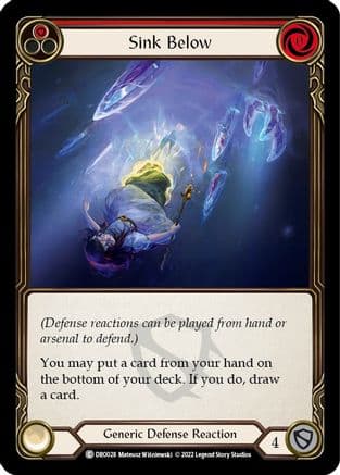 Sink Below (DRO028) - Blitz Deck: Uprising - Dromai