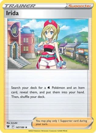 Irida 147/189  Deck Exclusives - Rare
