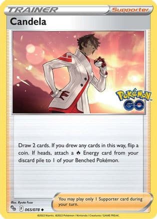 Candela 065/78 - Pokemon GO Reverse Holofoil