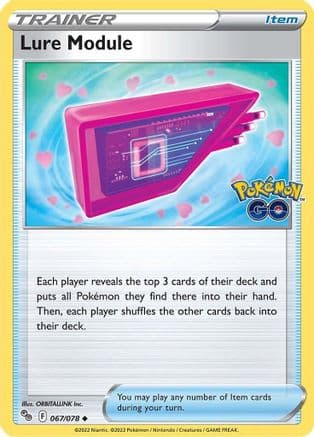 Lure Module 067/78 - Pokemon GO Reverse Holofoil