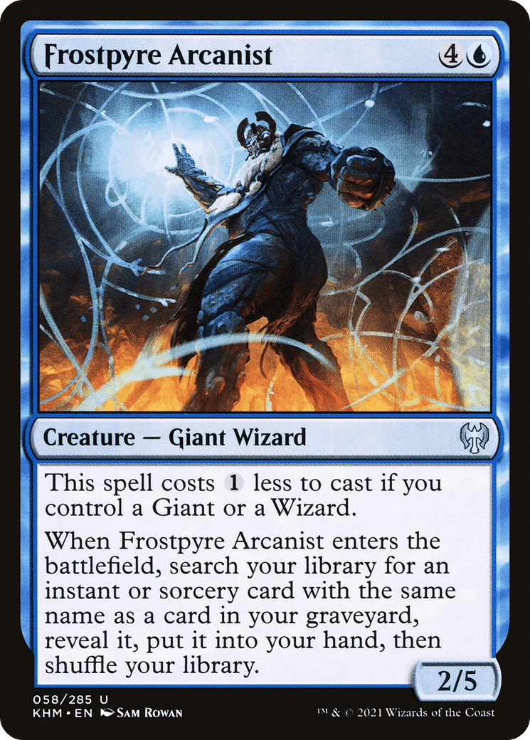 Frostpyre Arcanist [Kaldheim] Foil