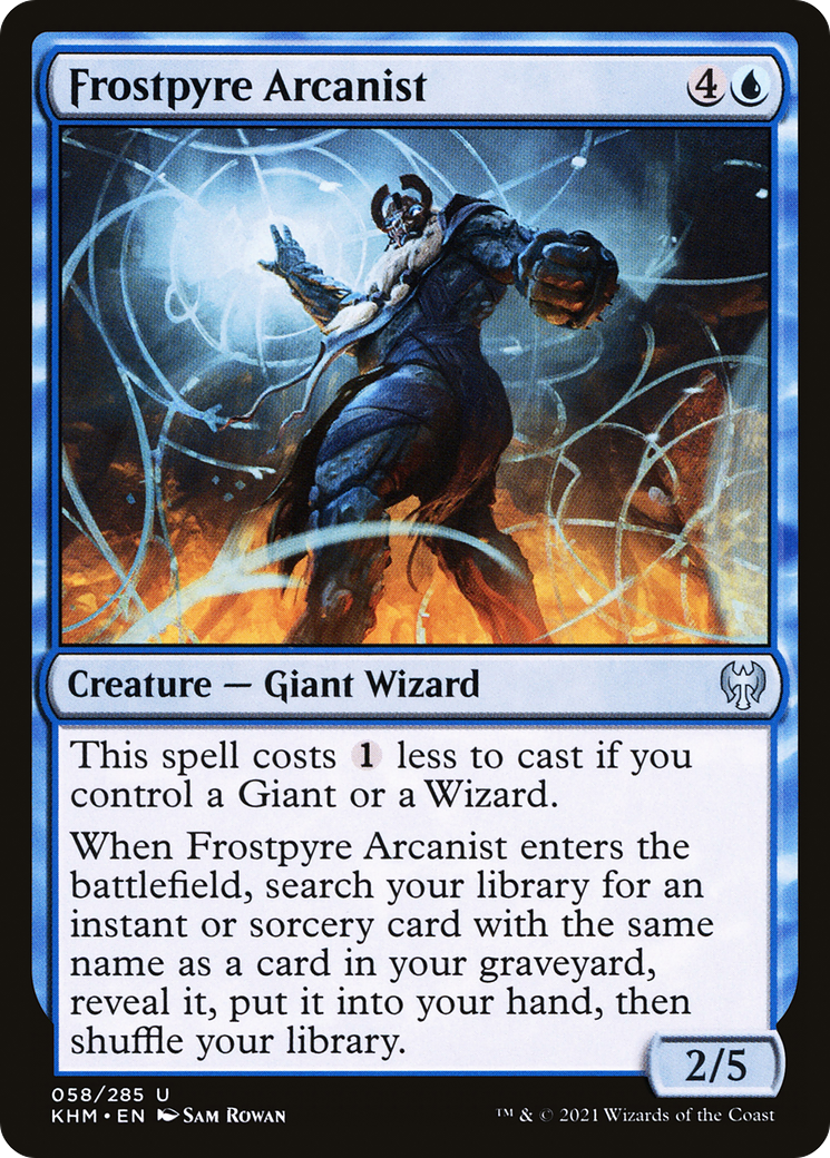 Frostpyre Arcanist [Kaldheim] Foil