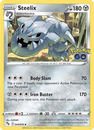 Steelix 044/78 - Pokemon GO