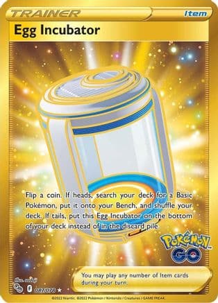 Egg Incubator (Secret) 087/78 - Pokemon GO Holofoil
