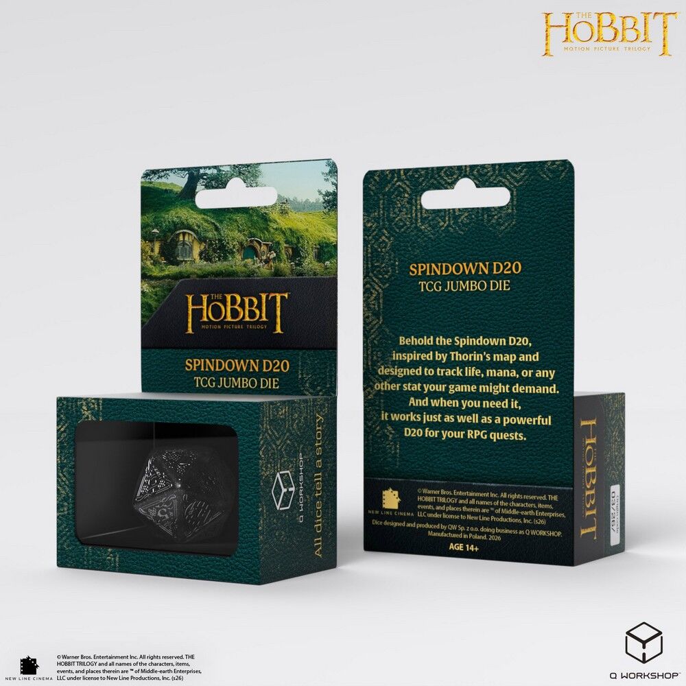 The Hobbit | Jumbo Spindown D20 | Umbral