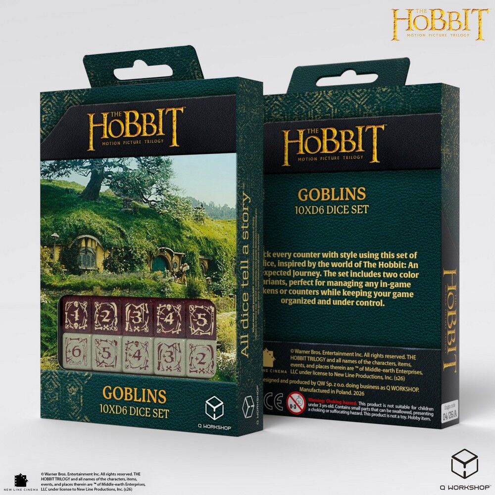 The Hobbit | Goblins | 10 x D6 Dice Set