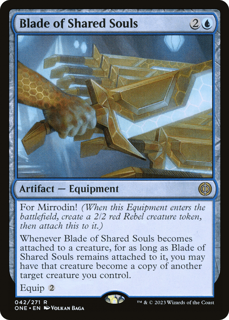Blade of Shared Souls [Phyrexia: All Will Be One] Foil