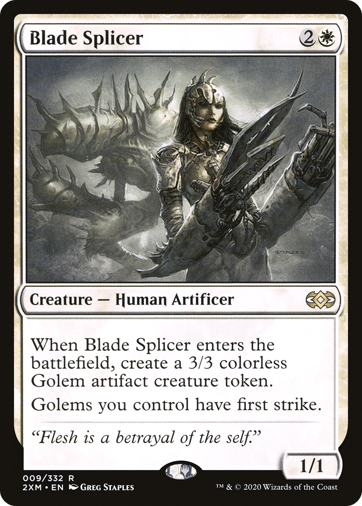 Blade Splicer [Double Masters] Foil