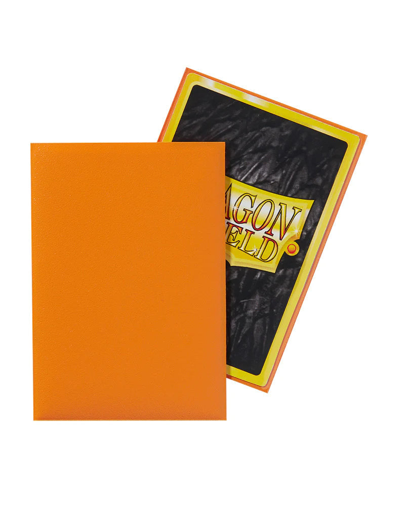 Dragon Shield | Japanese Size Sleeves | 60ct | Orange (Matte)