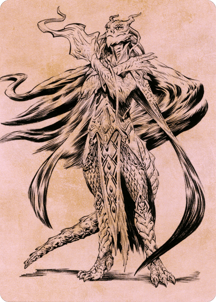 Lozhan, Dragons' Legacy // Lozhan, Dragons' Legacy (ACLB-069) - Battle for Baldur's Gate Art Series (Borderless)