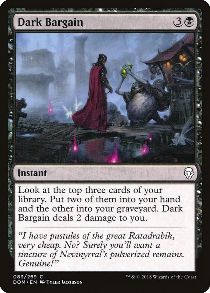 Dark Bargain 83/269 (Dominaria) 