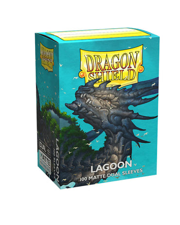 Dragon Shield Dual Matte Sleeves | Standard Size | 100ct Lagoon