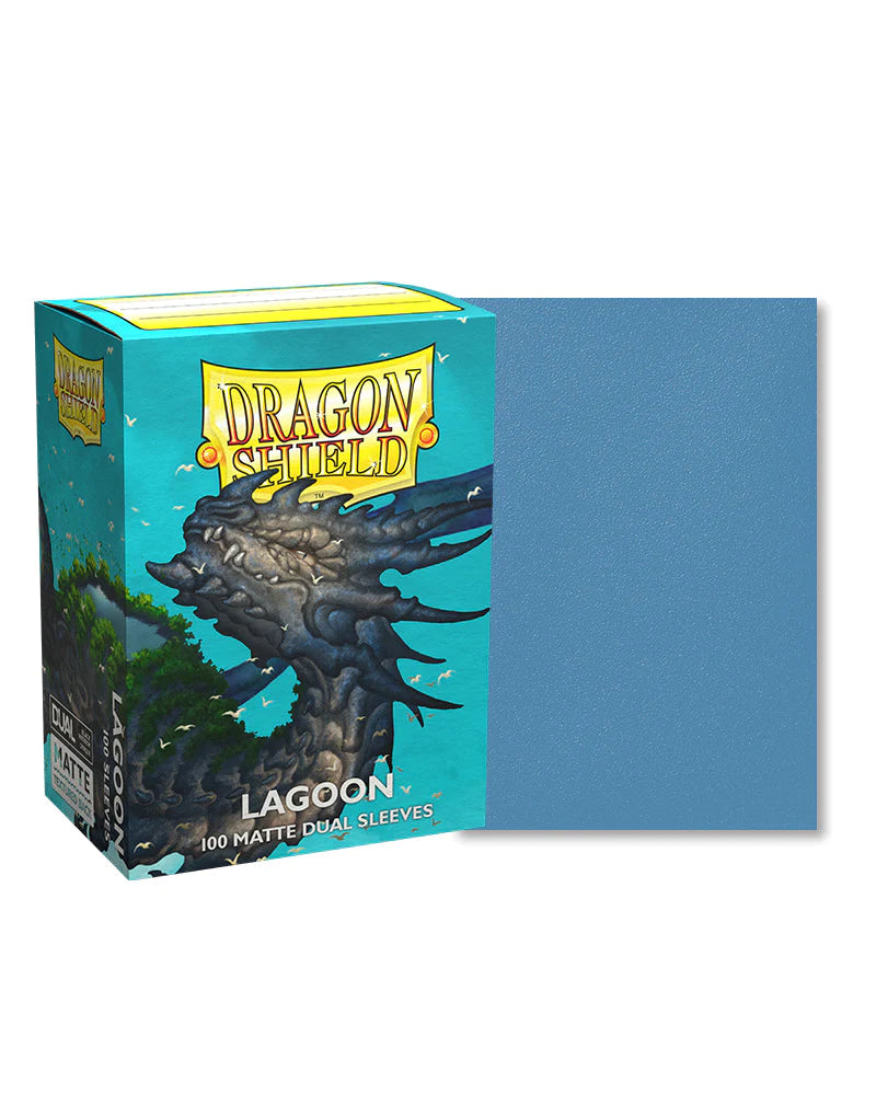 Dragon Shield Dual Matte Sleeves | Standard Size | 100ct Lagoon