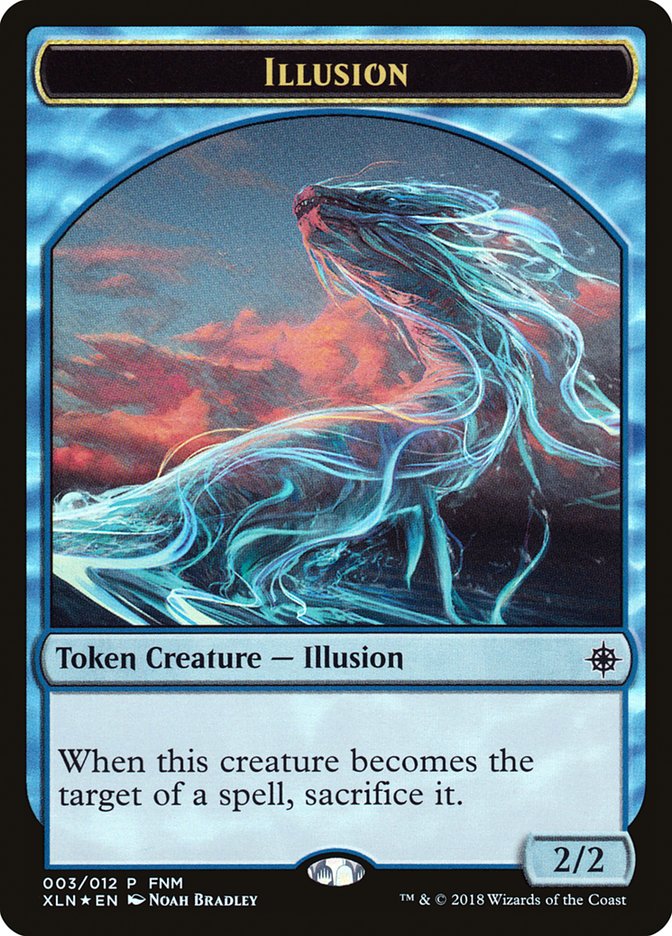 Illusion // Saproling 3 (FNM Promos)  - Foil