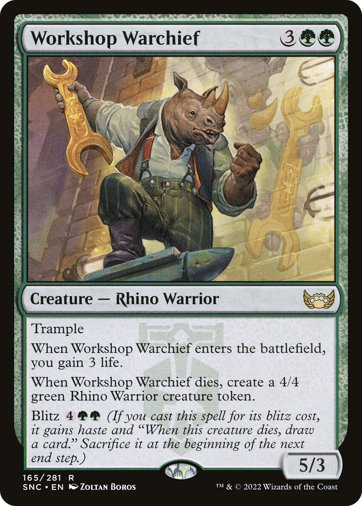 Workshop Warchief [Streets of New Capenna] Foil