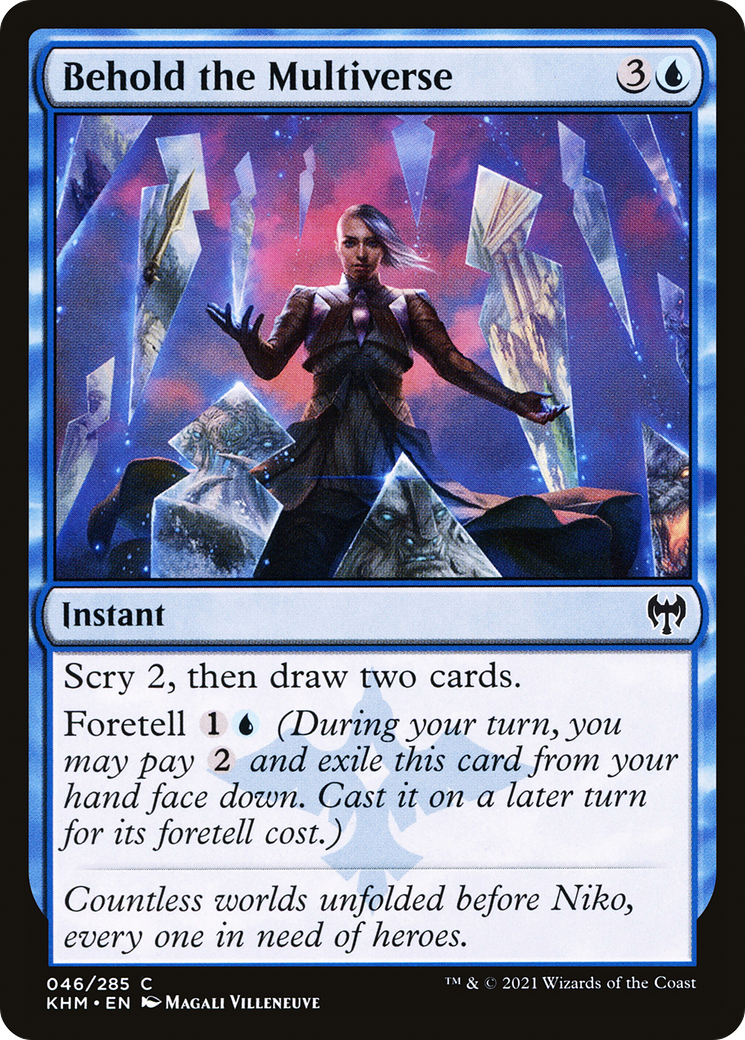 Behold the Multiverse [Kaldheim] Foil