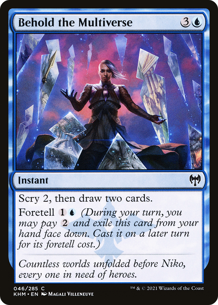 Behold the Multiverse [Kaldheim] Foil