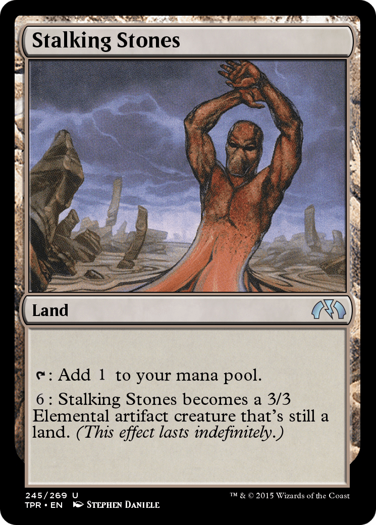 Stalking Stones (TPR-245) - Tempest Remastered Foil