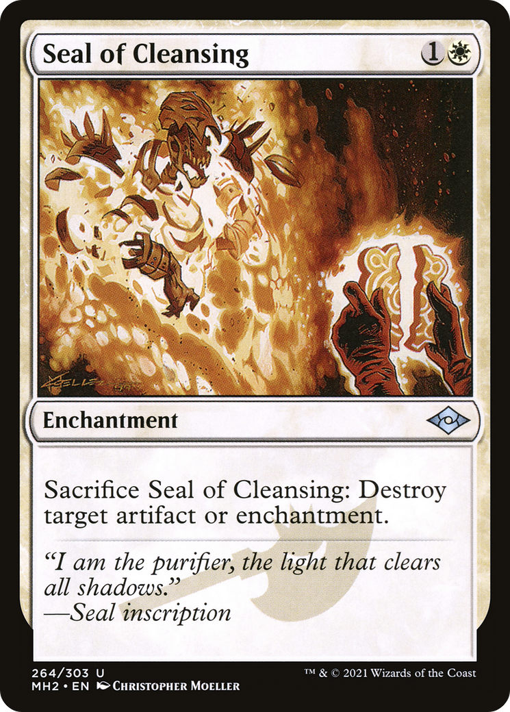 Seal of Cleansing [Modern Horizons 2] Foil