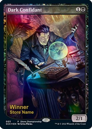 Dark Confidant (Winner) (003) [Game Day & Store Championship Promos]  Foil