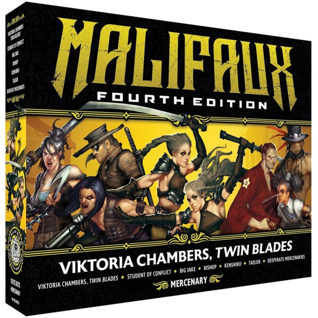 Malifaux: Fourth Edition | Outcasts | Viktoria Chambers, Twin Blades