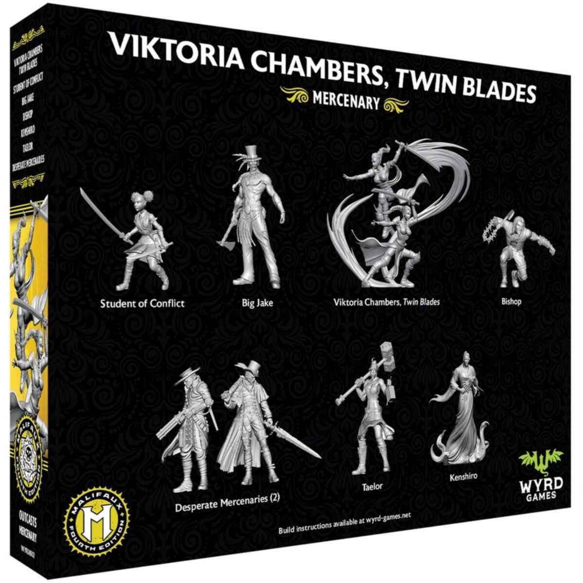 Malifaux: Fourth Edition | Outcasts | Viktoria Chambers, Twin Blades
