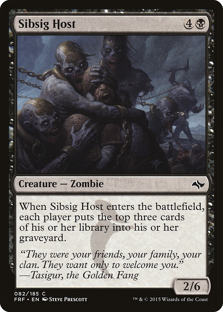 Sibsig Host [Fate Reforged] Foil