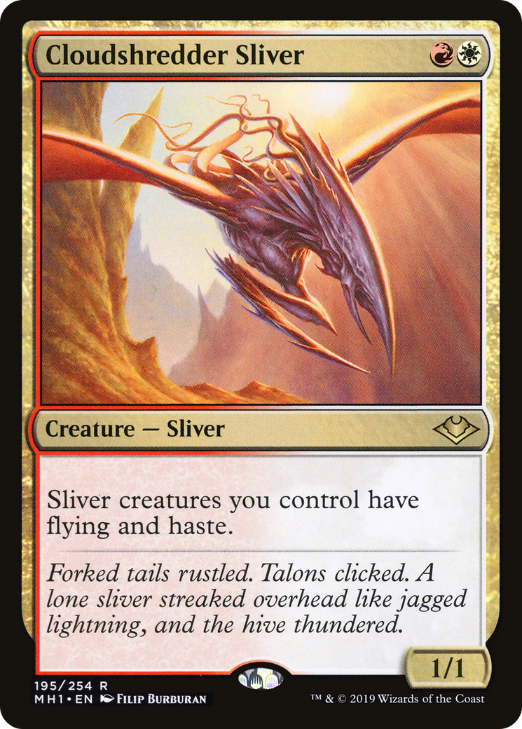 Cloudshredder Sliver [Modern Horizons] Foil