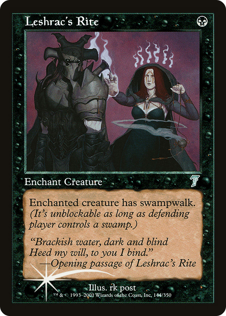 Leshrac's Rite [Seventh Edition] Foil