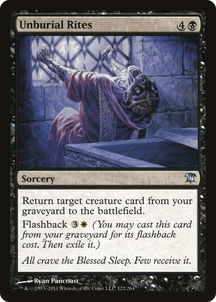 Unburial Rites [Innistrad] Foil