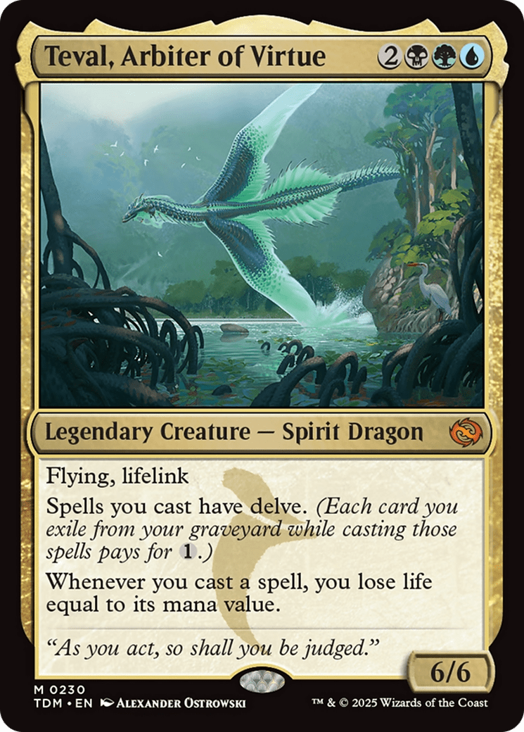 Teval, Arbiter of Virtue (230) [Tarkir: Dragonstorm]