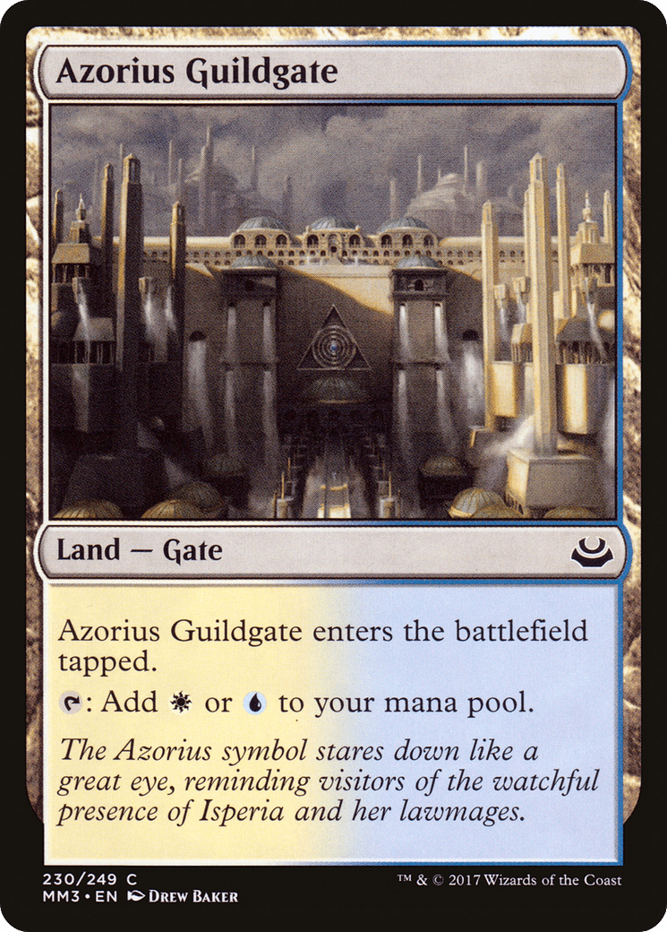 Azorius Guildgate [Modern Masters 2017] Foil