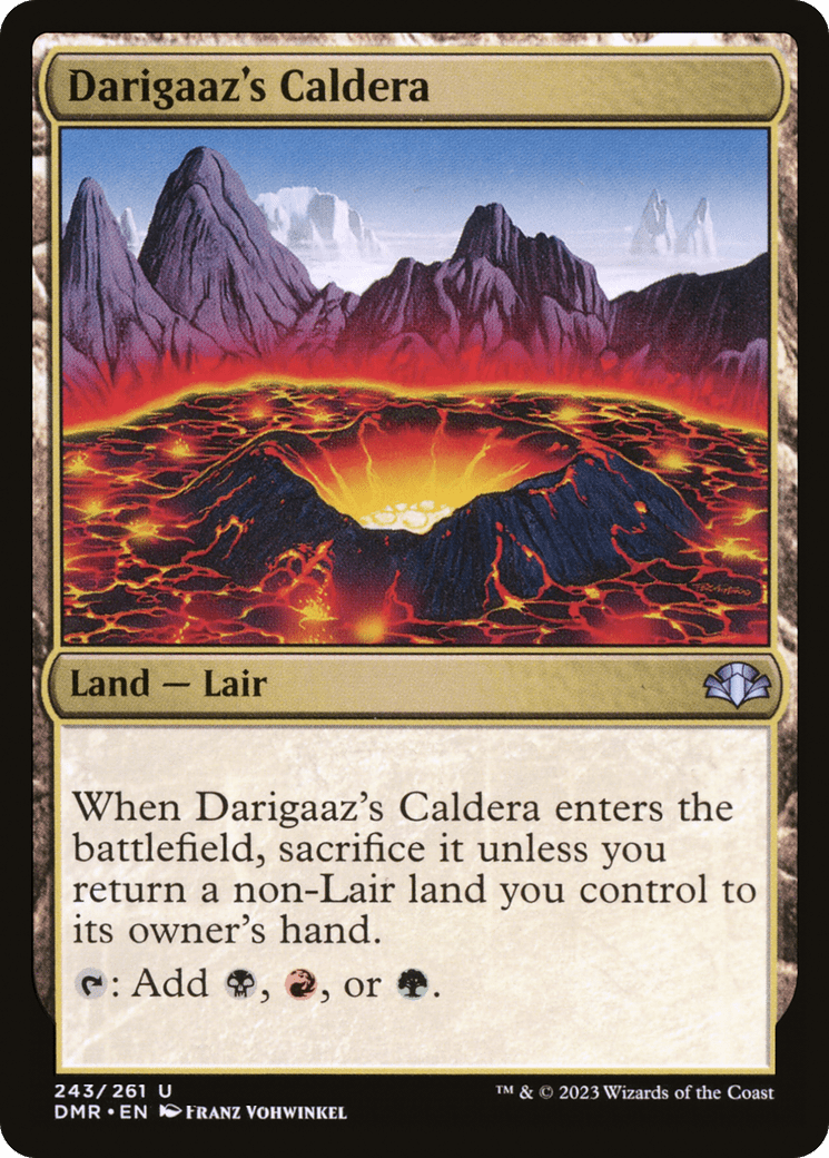 Darigaaz's Caldera [Dominaria Remastered]