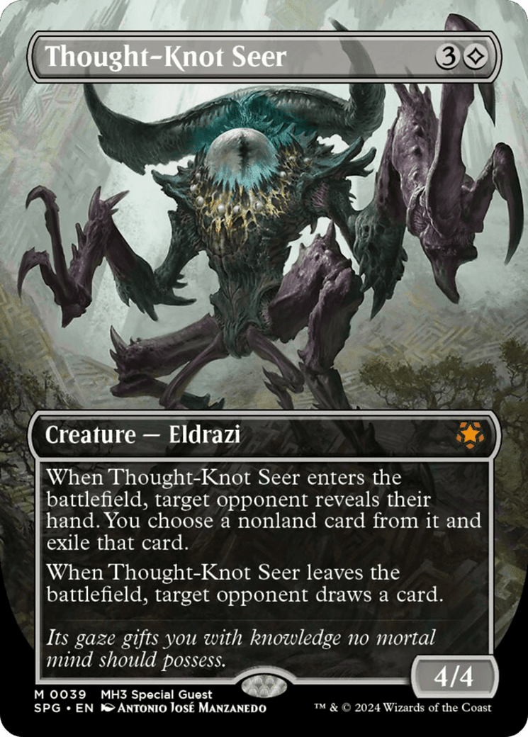 Thought-Knot Seer (Borderless) [Modern Horizons 3 Special Guests]