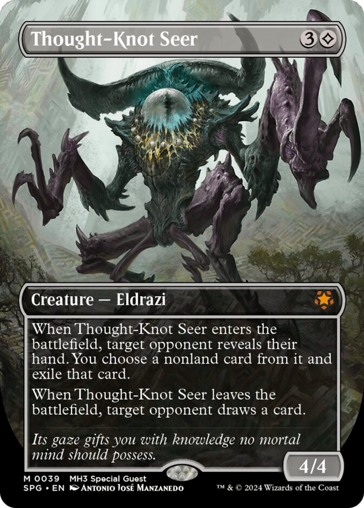 Thought-Knot Seer (Borderless) [Modern Horizons 3 Special Guests] Foil